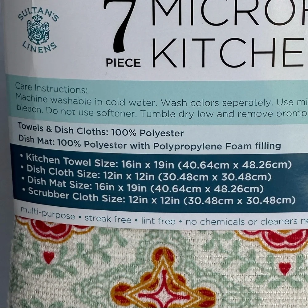 Sultan Liners microfiber kitchen